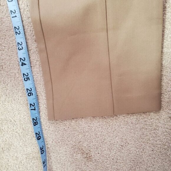 NWT Chico's Juliet So Slimming Pull On Tan Stretch Ankle Straight Leg Pants XL - Picture 4 of 8